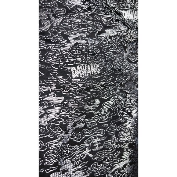 Dawang Yan Asymmetrical Sleeveless Silver Mini Dress Sz Med Womens Party Dress - Picture 6 of 8